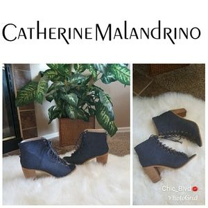 🆕️ Catherine Malandrino Jerzinie Denim Booties